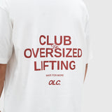 Consistency Box Tee - Cream/Burgundy