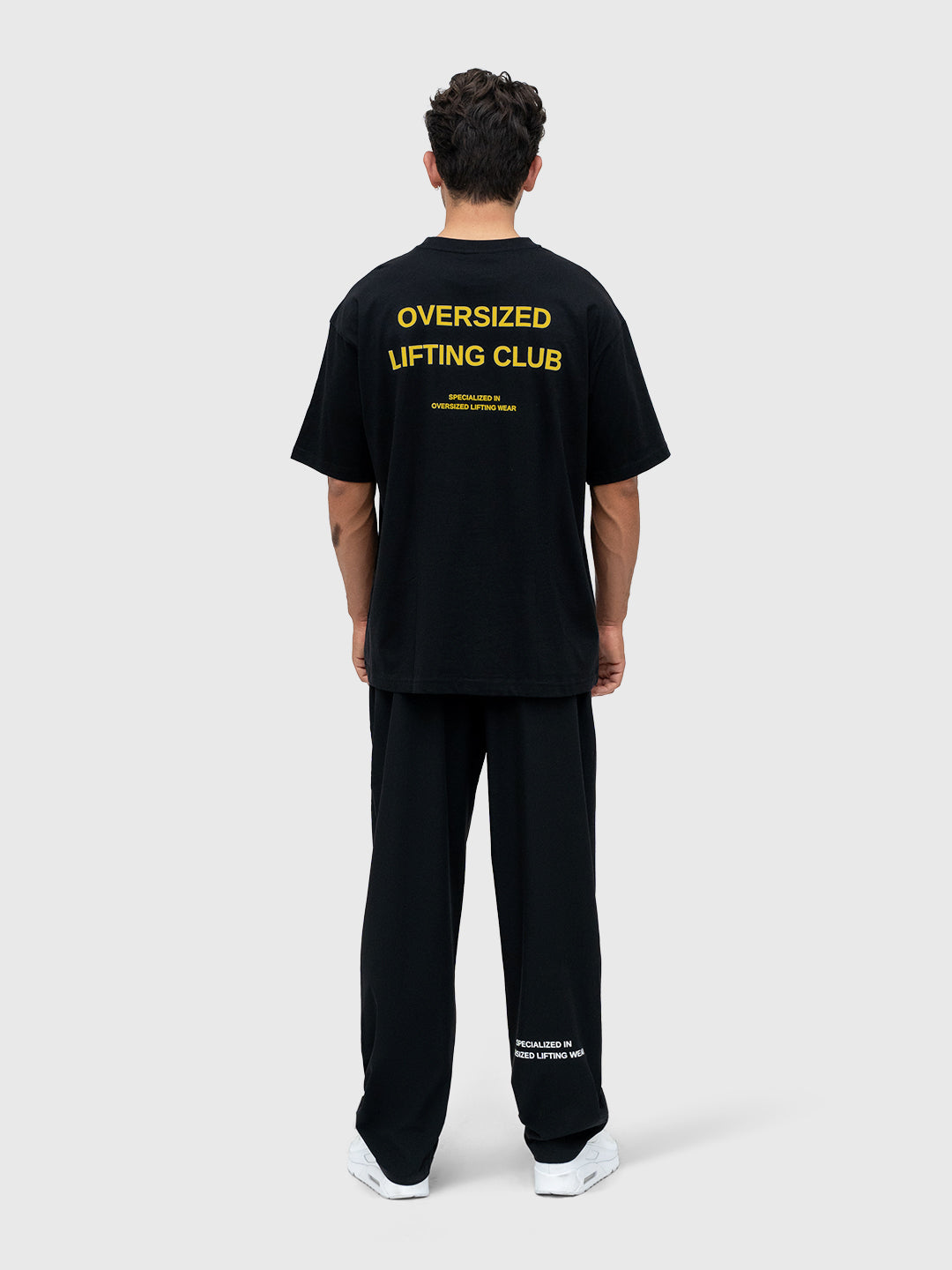 Confidence Heavyweight Box Tee - Black/Saffron