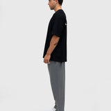 Logo Tech Pants - Charcoal/White