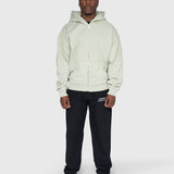 Confidence Zip Hoodie - Sage/Warm Grey