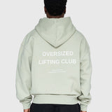 Confidence Zip Hoodie - Sage/Warm Grey