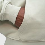 Confidence Zip Hoodie - Sage/Warm Grey