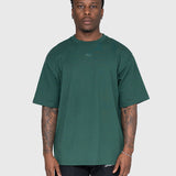 Confidence Heavyweight Box Tee - Forest/White