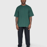 Confidence Heavyweight Box Tee - Forest/White