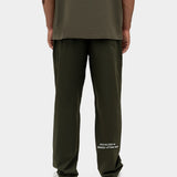 Confidence Tech Pants - Khaki Green/White
