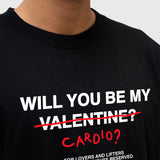 Cardio Box Tee - Black/White