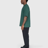 Confidence Heavyweight Box Tee - Forest/White