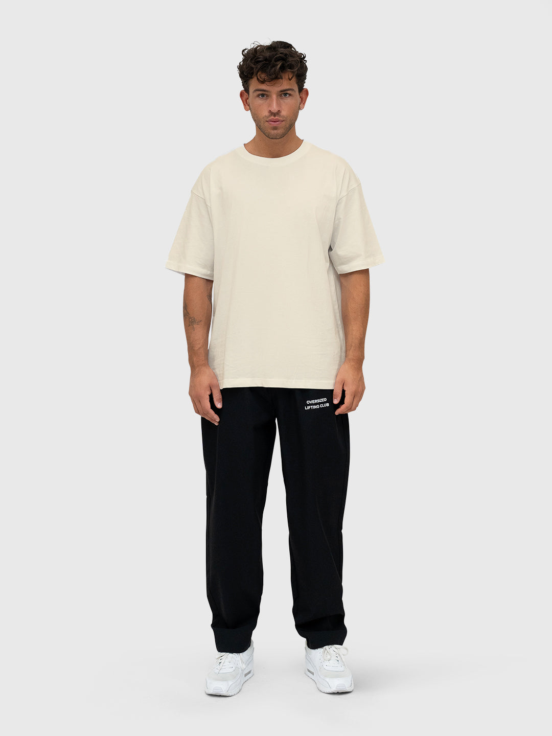 Essential Box Tee - Beige