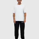 Confidence Box Tee - White/Black