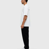 Confidence Box Tee - White/Black