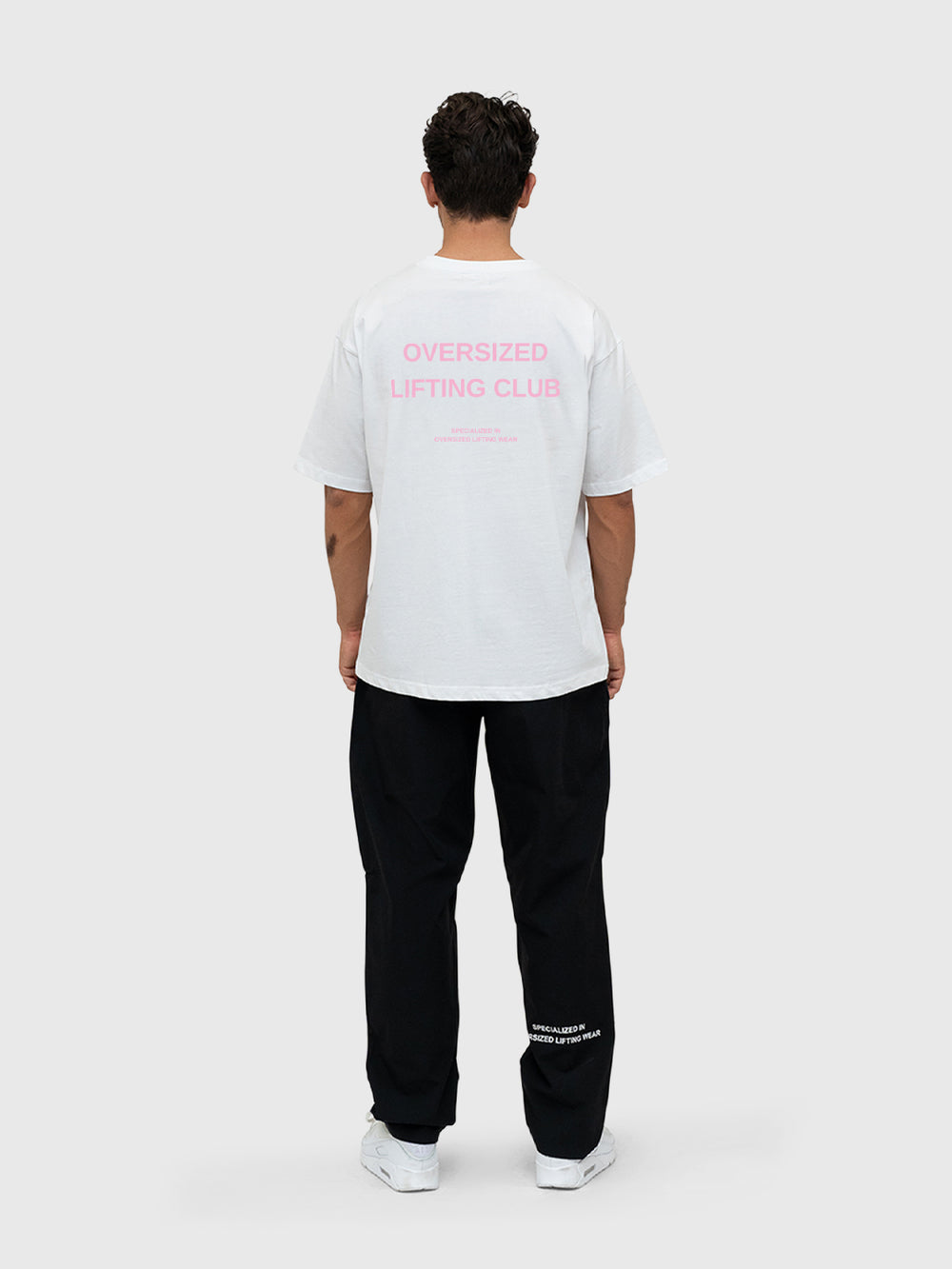 Confidence Box Tee - White/Pink