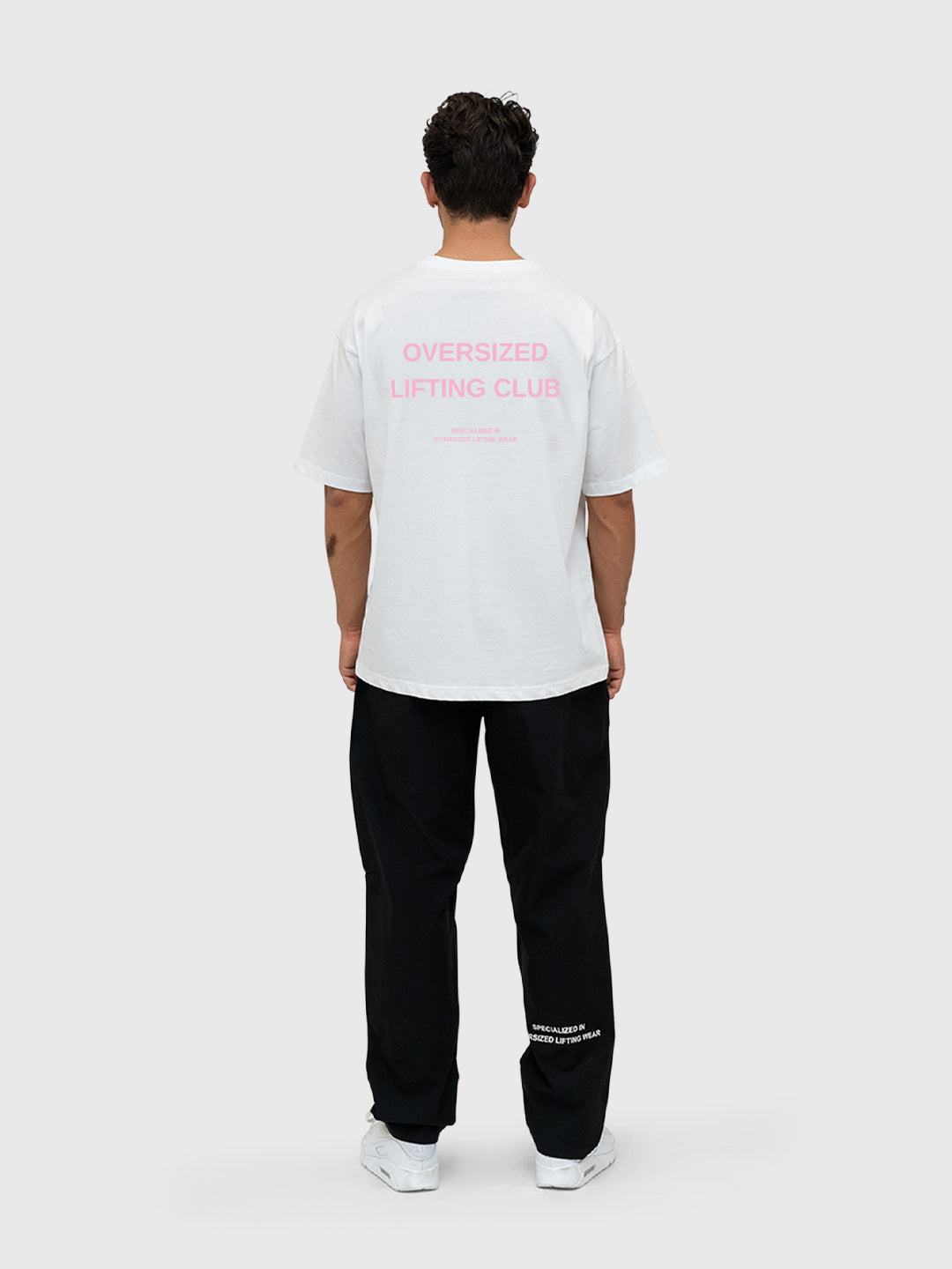 Confidence Box Tee - White/Pink