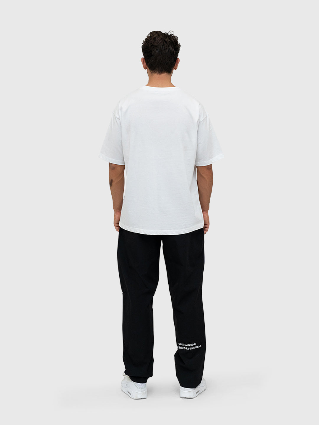 I Love Oversized Box Tee - White/Black