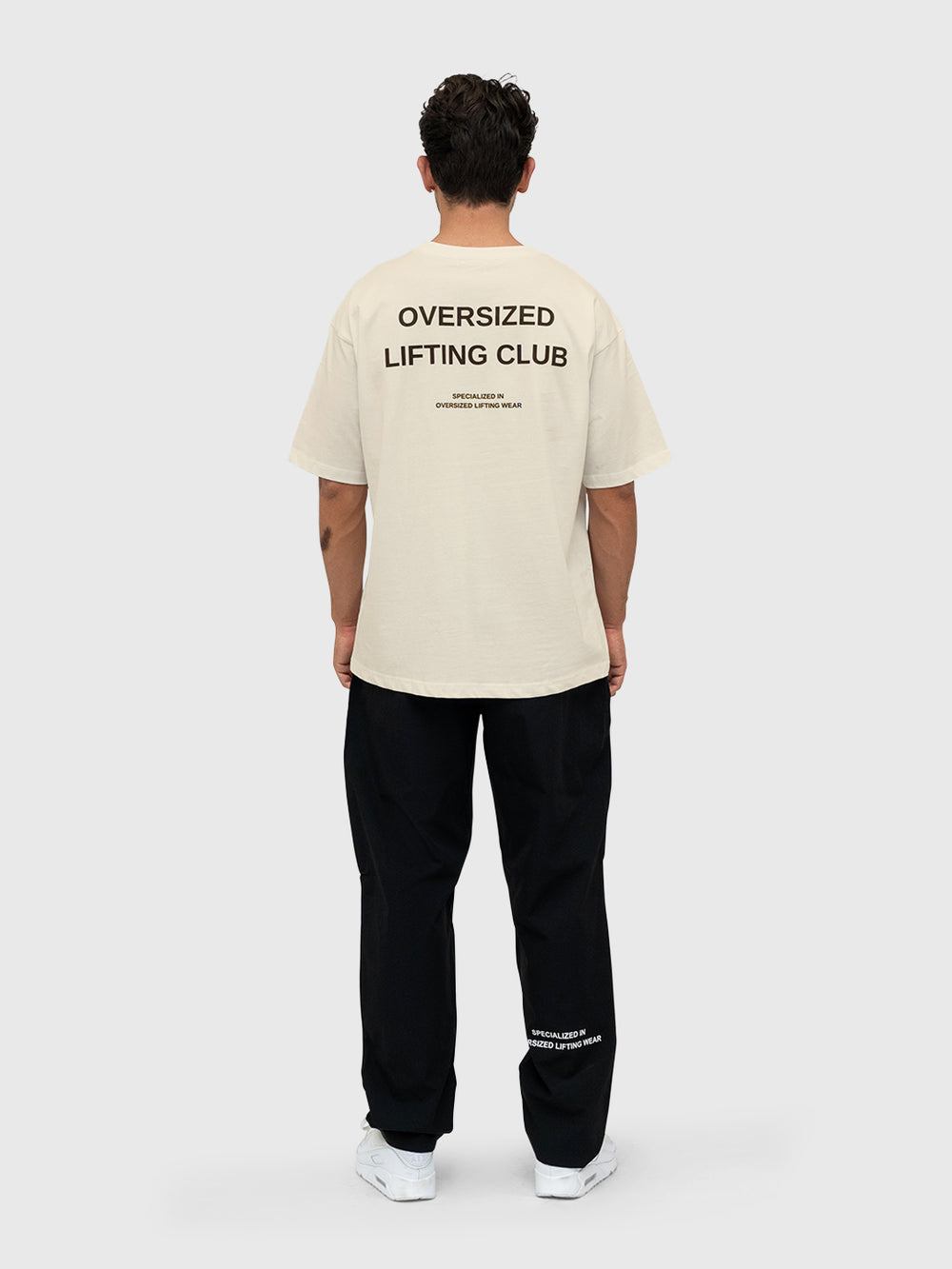 Confidence Box Tee - Beige/Brown