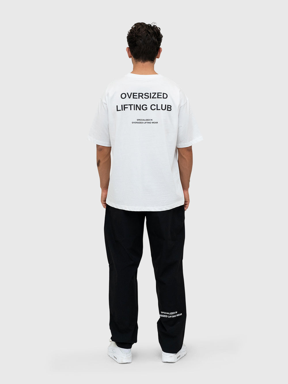 Confidence Box Tee - White/Black