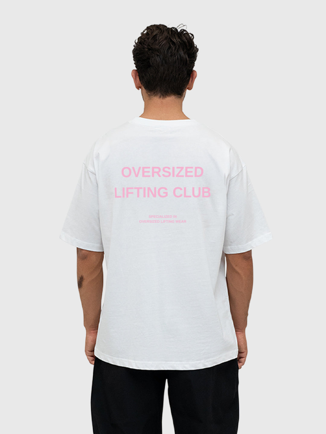 Confidence Box Tee - White/Pink