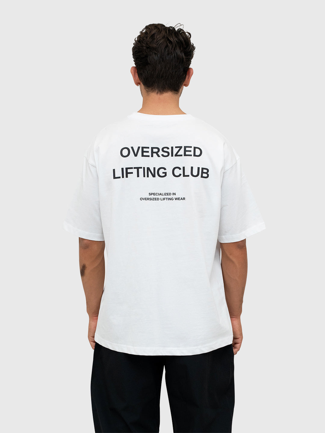 Confidence Box Tee - White/Black
