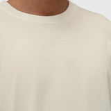 Confidence Box Tee - Beige/Brown