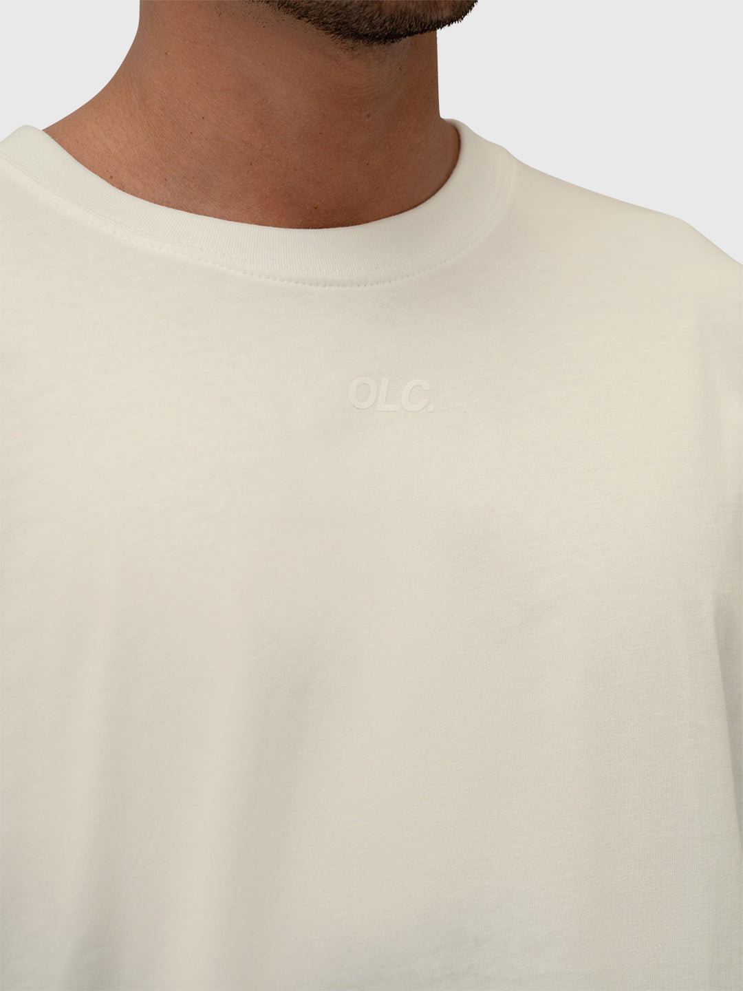Confidence Box Tee - Beige/Brown