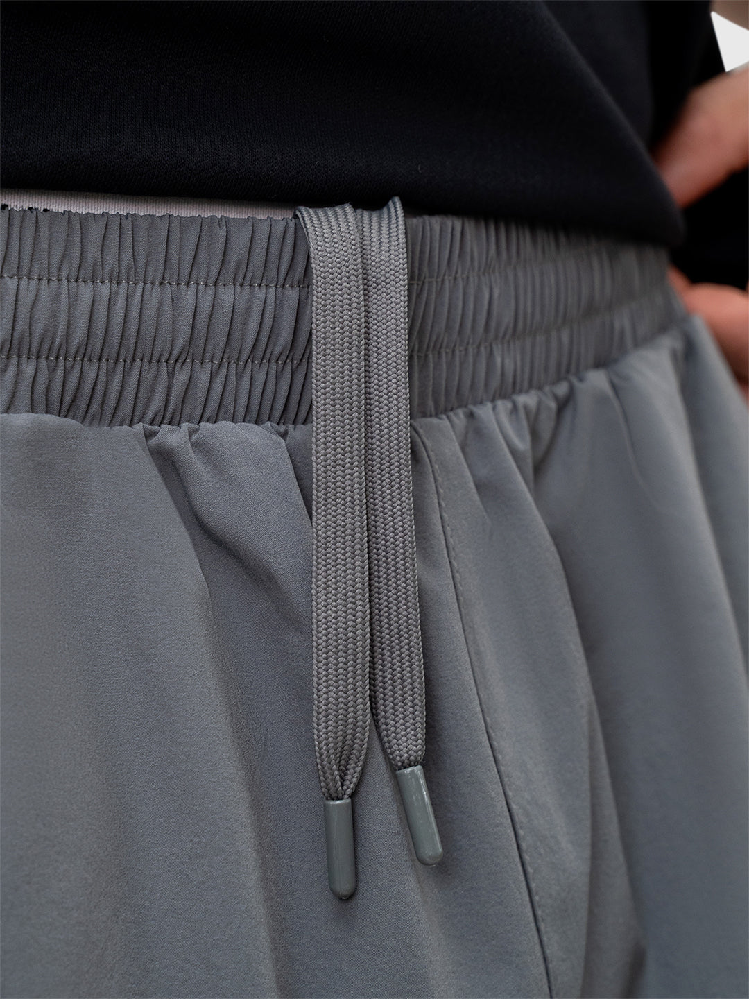 Logo Tech Shorts - Charcoal/White