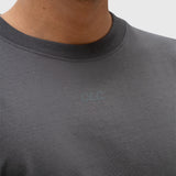 Confidence Box Tee - Steel/Black