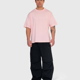 Confidence Box Tee - Pink/White