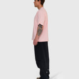 Confidence Box Tee - Pink/White