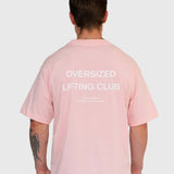 Confidence Box Tee - Pink/White