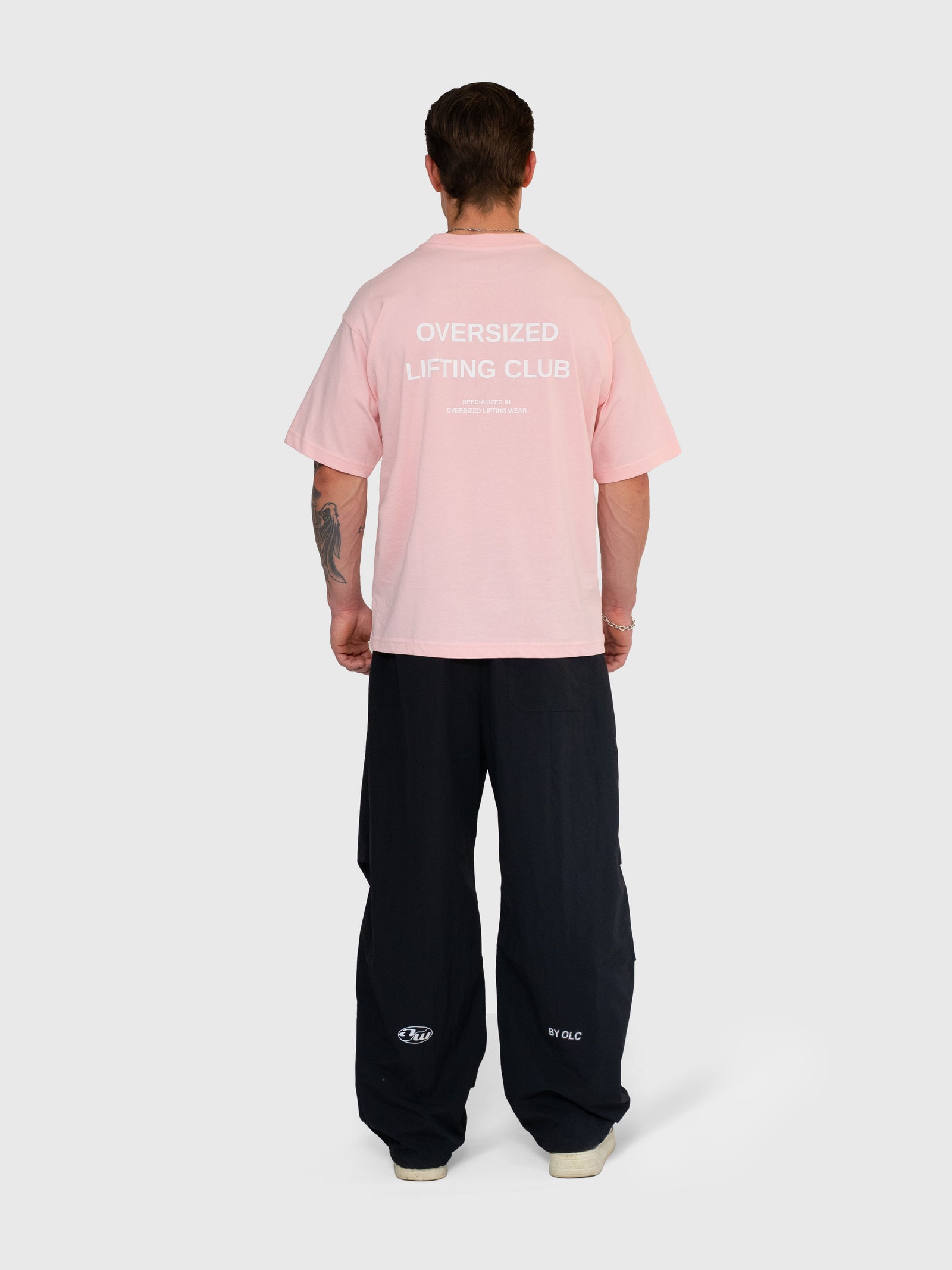 Confidence Box Tee - Pink/White