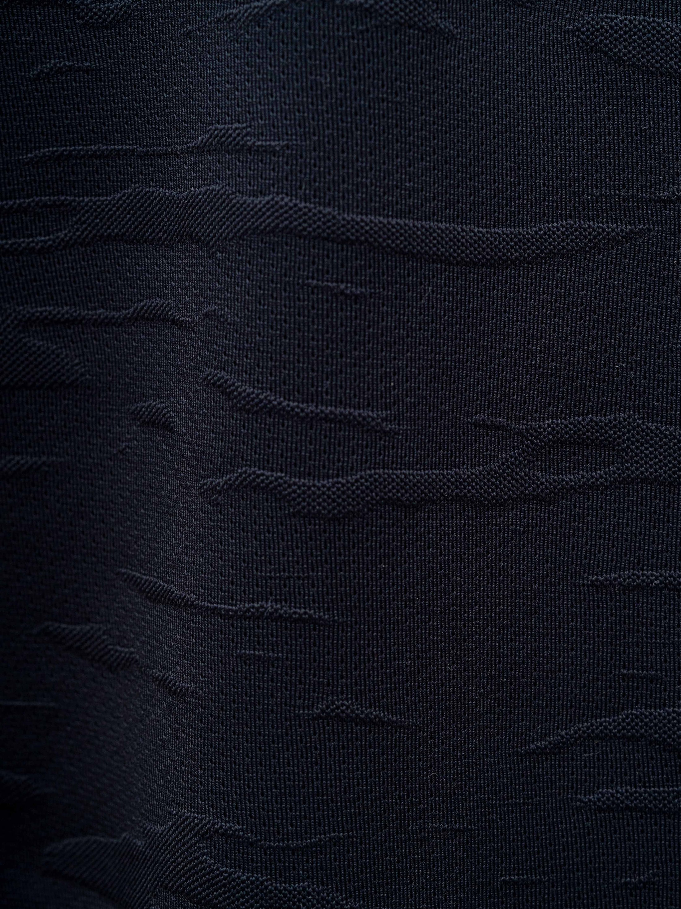 Flow Active Tee - Black/Pink