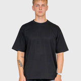 Long run Box Tee - Black/White