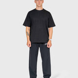 Long run Box Tee - Black/White