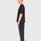 Long run Box Tee - Black/White