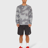 Logo Active Long Sleeve - Grey/White