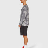 Logo Active Long Sleeve - Grey/White
