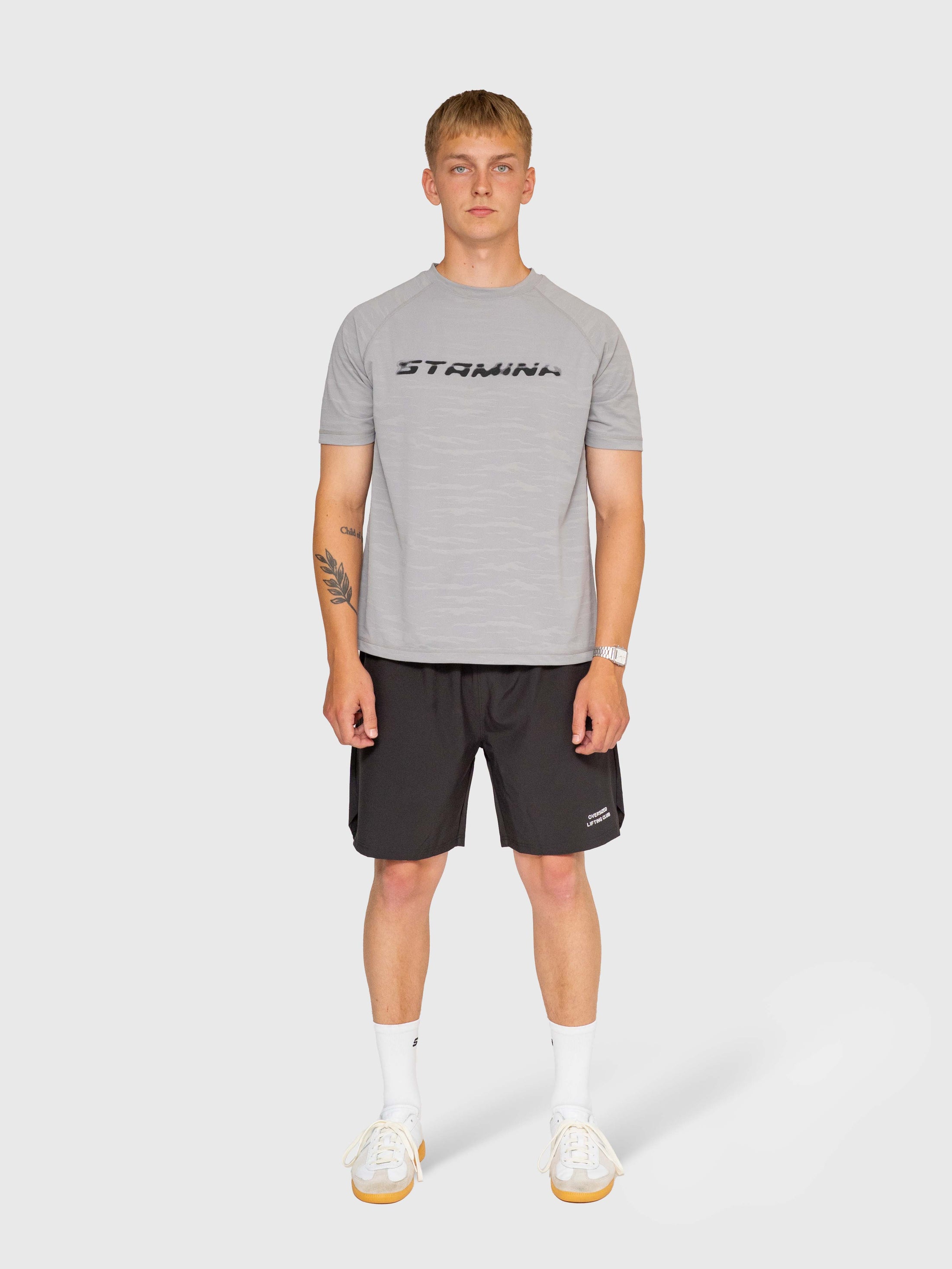 Flow Active Tee - Grey