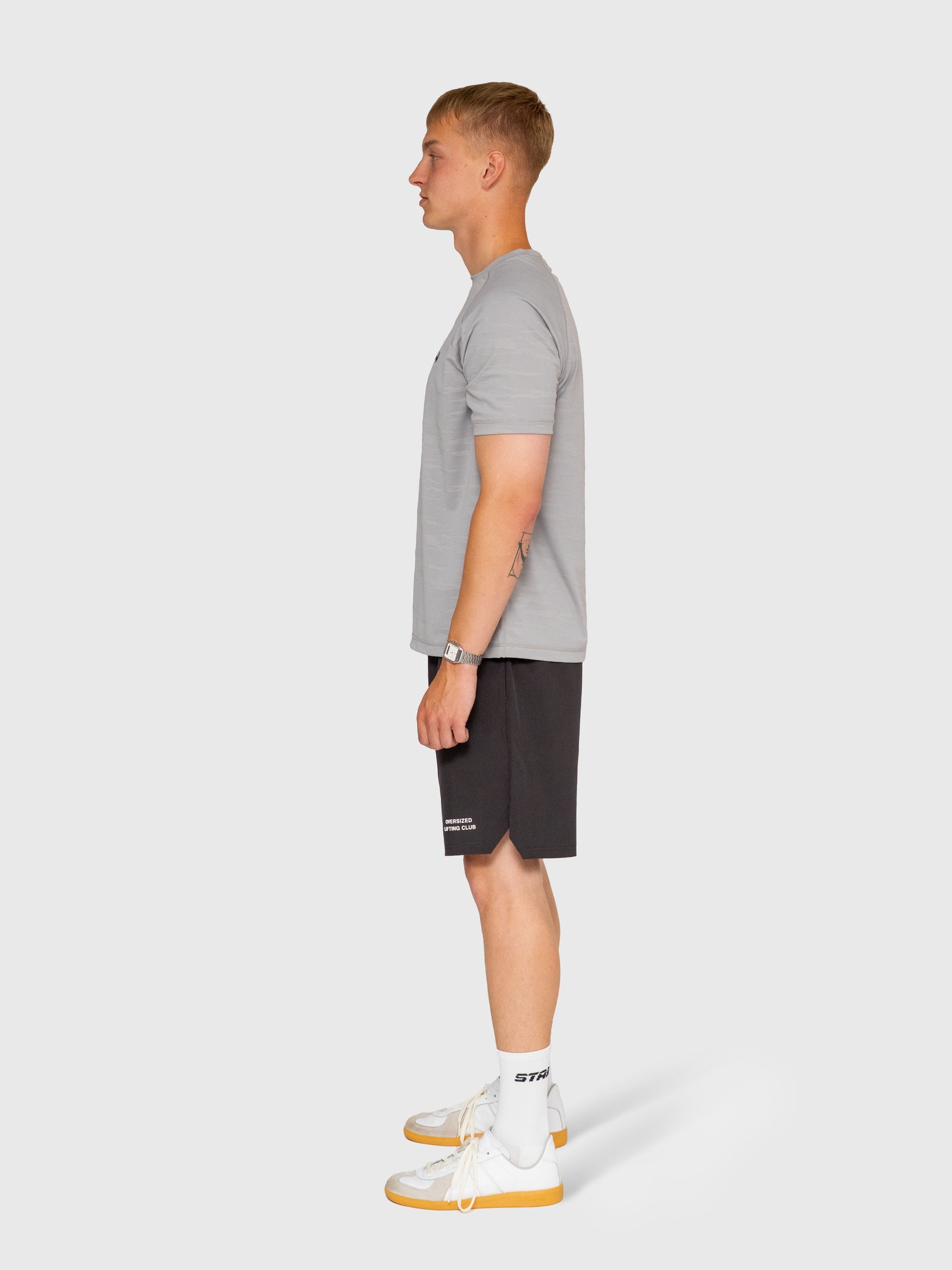 Flow Active Tee - Grey