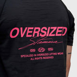 Logo Active Tee - Black/Pink