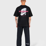 Stamina Chrome Box Tee - Black/Pink