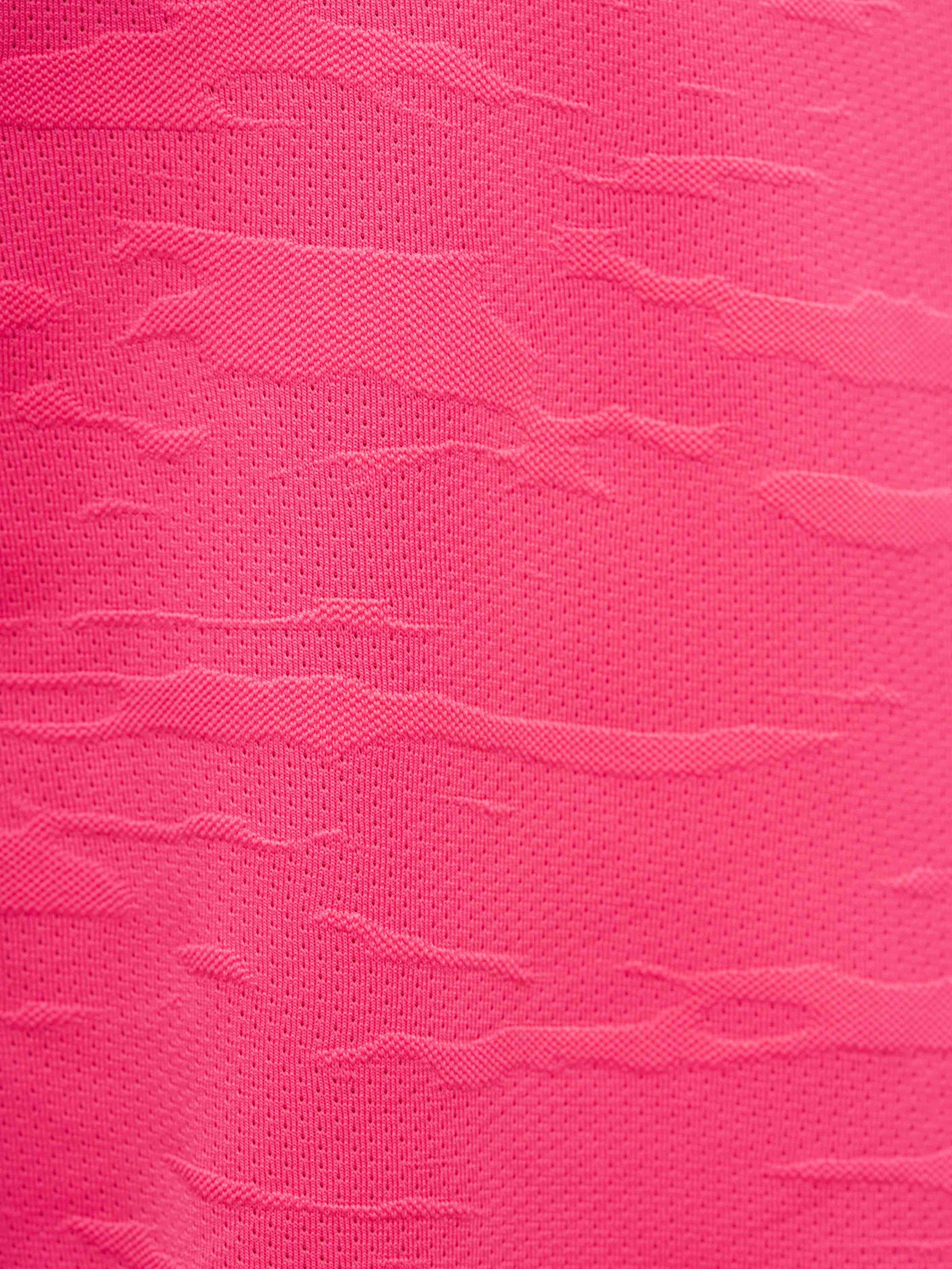Flow Active Tee - Hot Pink/Black