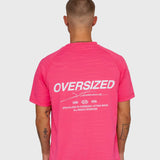 Logo Active Tee - Hot Pink/White