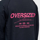 Logo Active Long Sleeve - Black/Pink