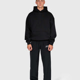 Long Run Hoodie - Black/White