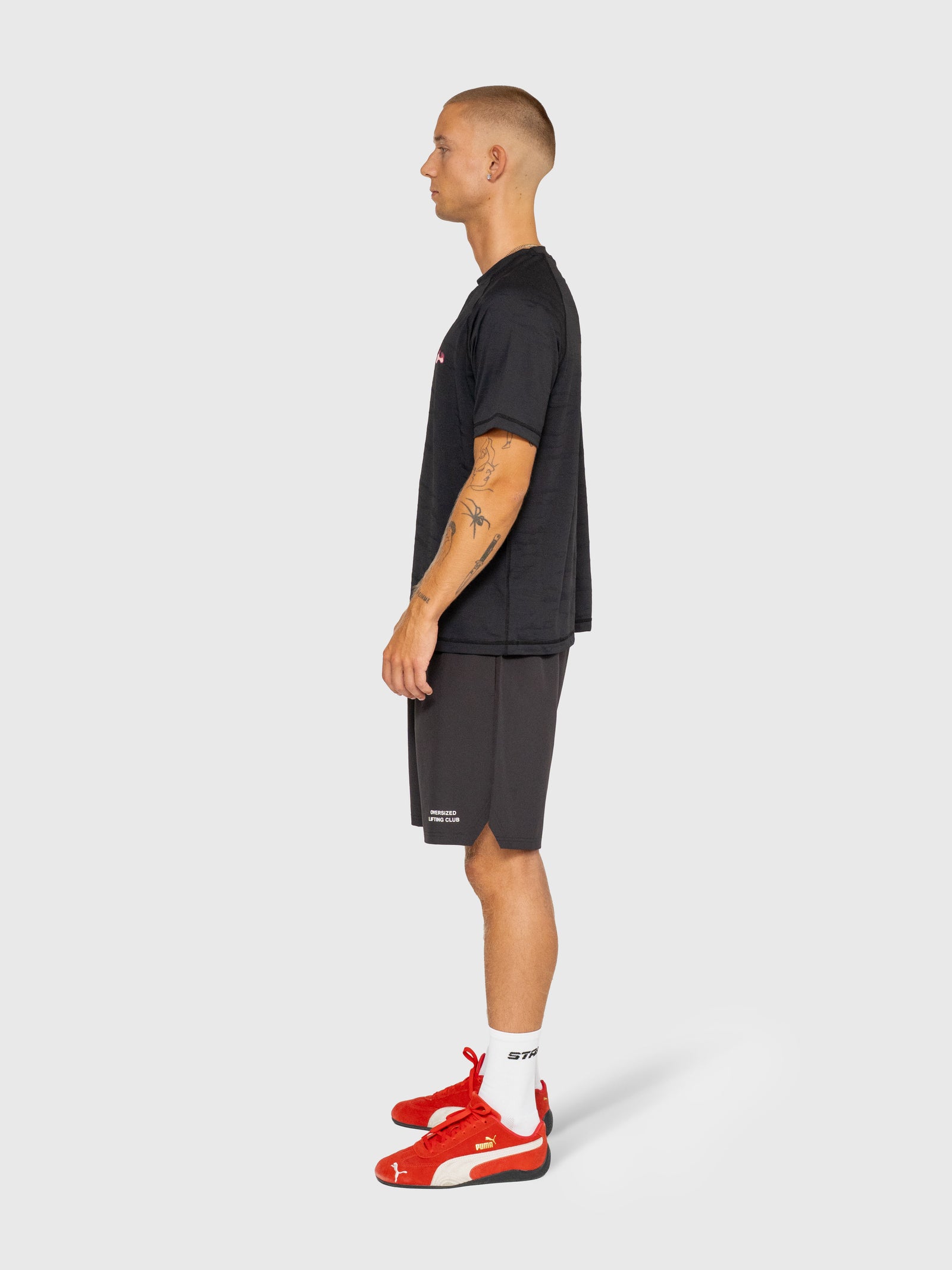 Confidence Tech Shorts 2.0 - Black/White