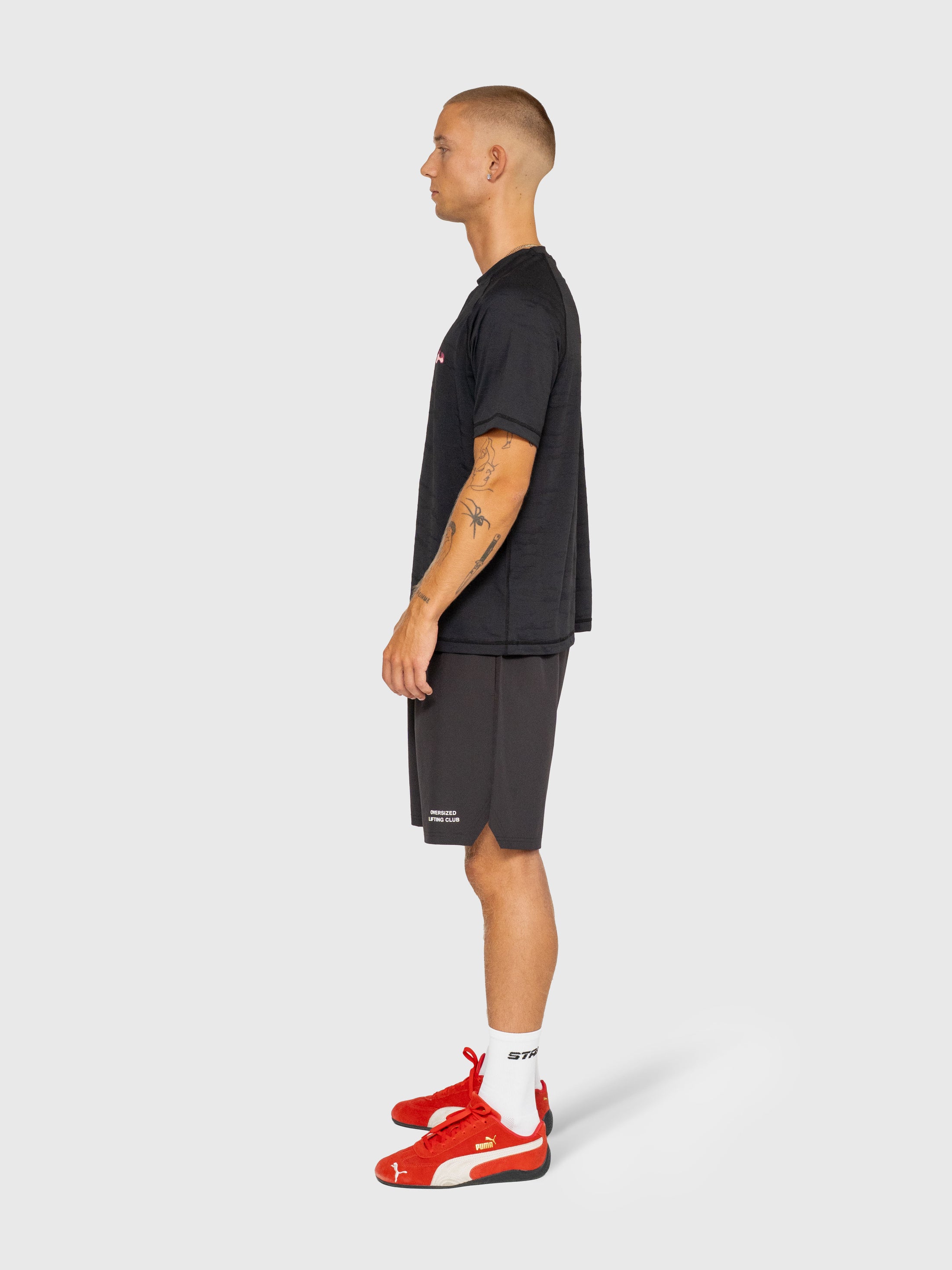 Confidence Tech Shorts 2.0 - Black/White