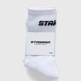3-Pack Stamina Socks - White/Black