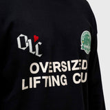 Waffle Football Long Sleeve – Black
