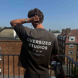 Confidence V2 Heavy Box Tee - Vintage Brown/White