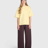 Tartan Baggy Sweatpants - Brown/Brown
