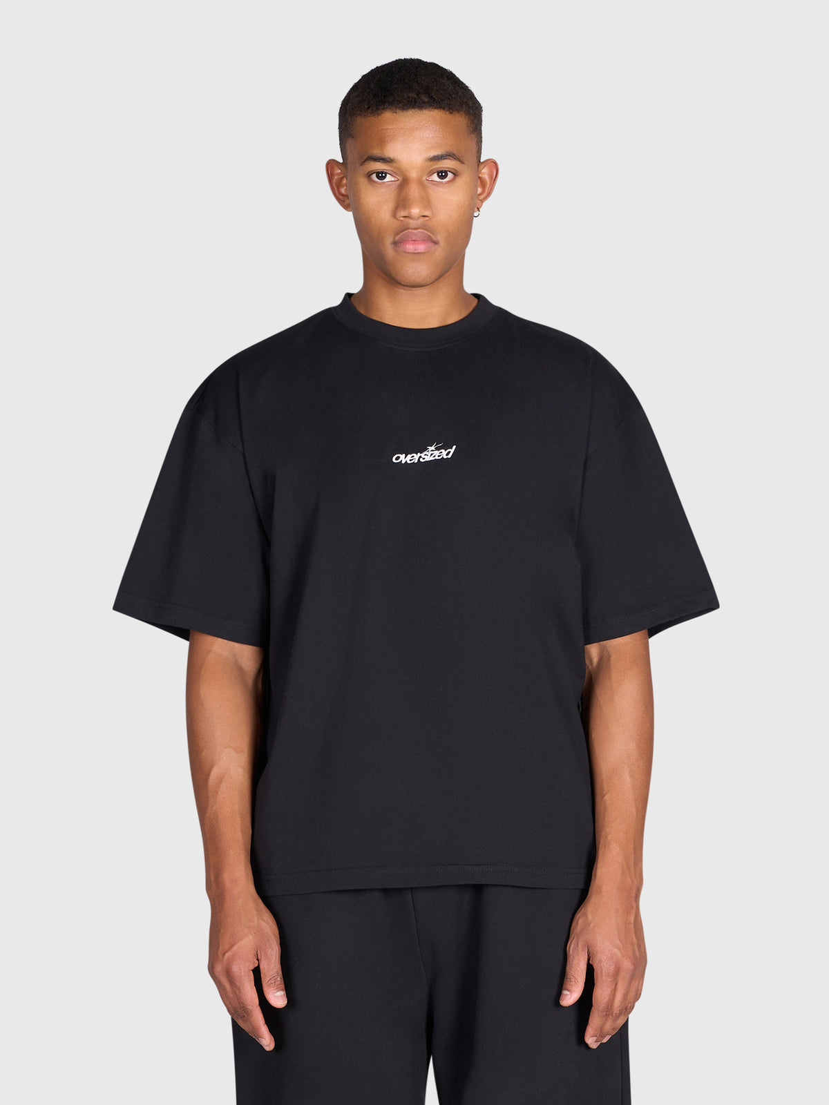 Tartan Arch Box Tee - Black/Blue